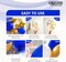 187PCS Royal Blue and Gold Balloons Arch Garland Kit, 5 10 12 18inch Royal Blue and Gold White Balloons with Gold Foil Balloons for Baby Shower Anniversary Wedding New Year Birthday Party Decorations